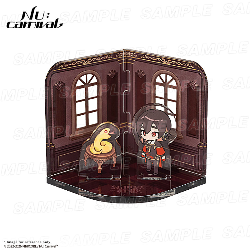(Goods - Acrylic Stand) NU: Carnival Birthday Blessing Series - Cabin Diorama Set - Yakumo
