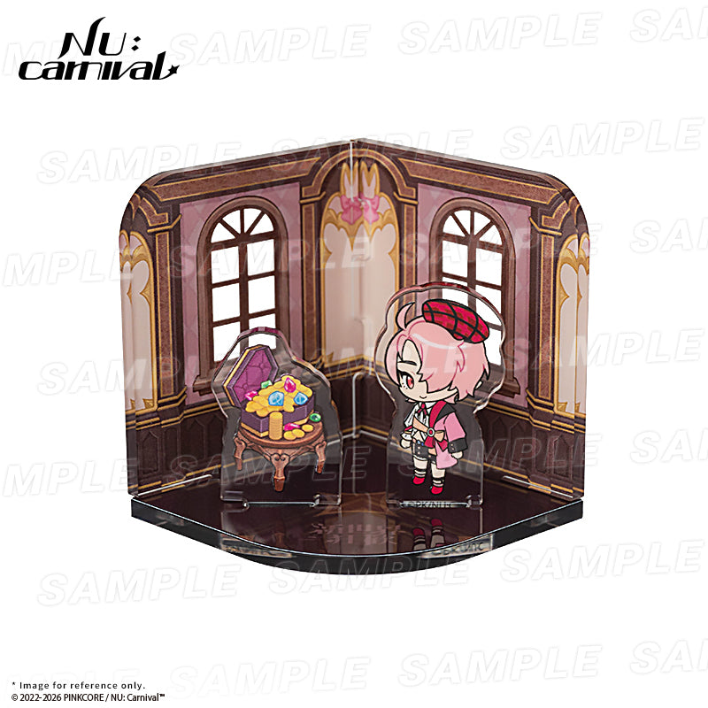 (Goods - Acrylic Stand) NU: Carnival Birthday Blessing Series - Cabin Diorama Set - Aster