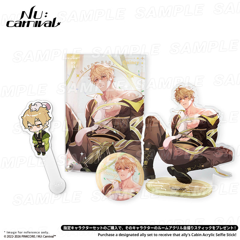 (Goods - Set) NU: Carnival Birthday Blessing Set (with Bonus Acrylic Selfie Stick) - Quincy