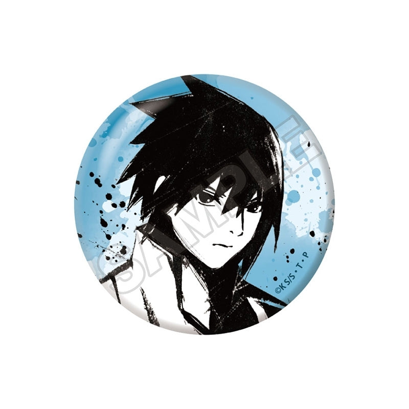 (1BOX=6)(Goods - Badge) Naruto: Shippuden TV Anime Ryuubokuryuu Flowing Ink Dragon Button Badge (animate Advance Sales)