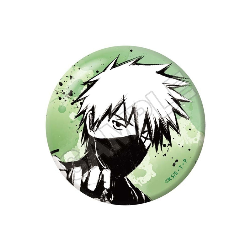 (1BOX=6)(Goods - Badge) Naruto: Shippuden TV Anime Ryuubokuryuu Flowing Ink Dragon Button Badge (animate Advance Sales)