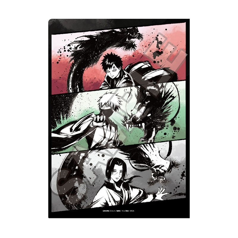 (Goods - Clear File) Naruto: Shippuden TV Anime Ryuubokuryuu Flowing Ink Dragon Clear File (animate Advance Sales)