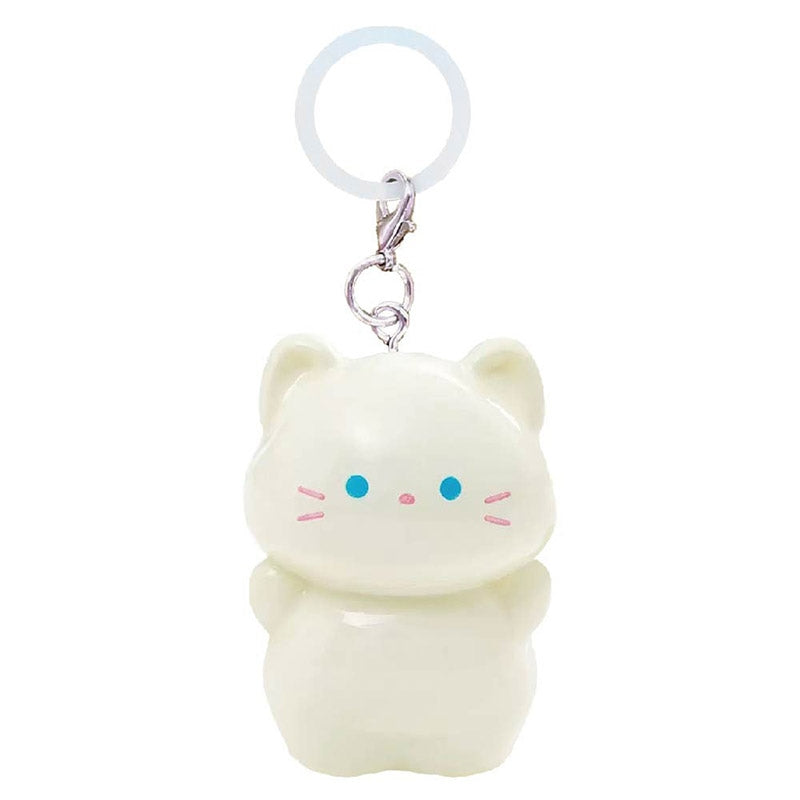 (Goods - Charm) Non-Chara Mejirushi Mascot Charm Cream Cat