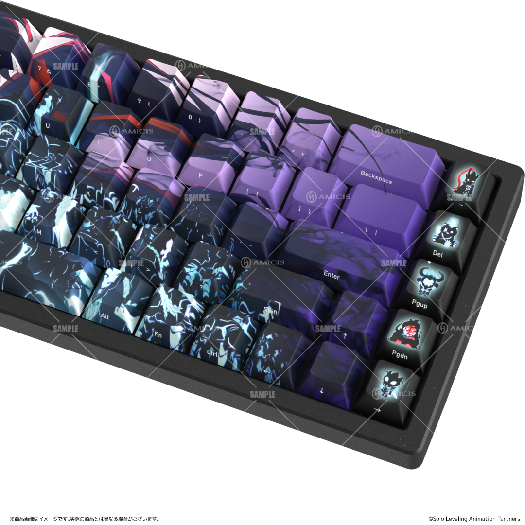 (Goods - Keyboard) Solo Leveling AMICIS Gaming Keyboard 65HE English Layout