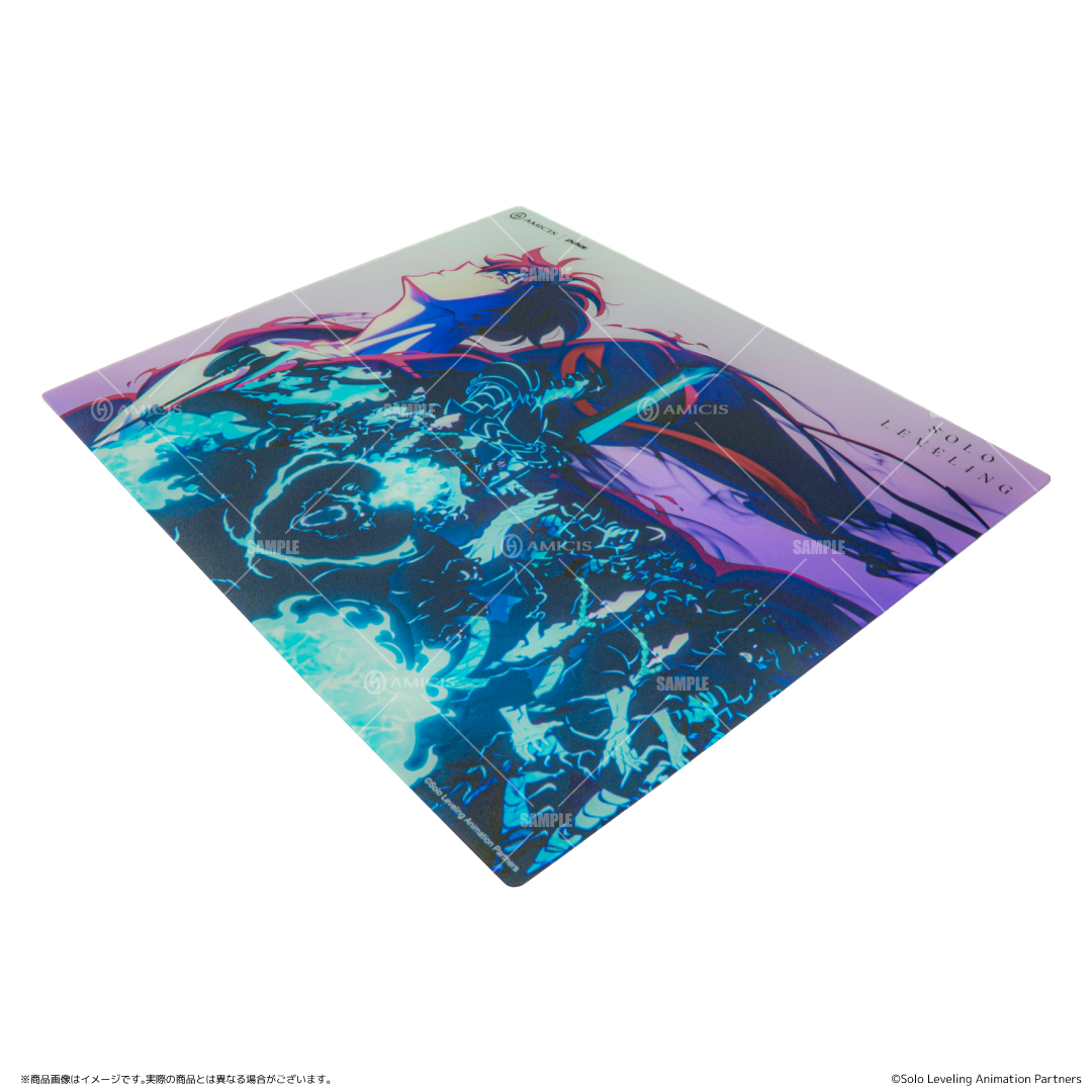 (Goods - Mouse Pad) Solo Leveling AMICIS Superglide 2 Glass  Mouse Pad