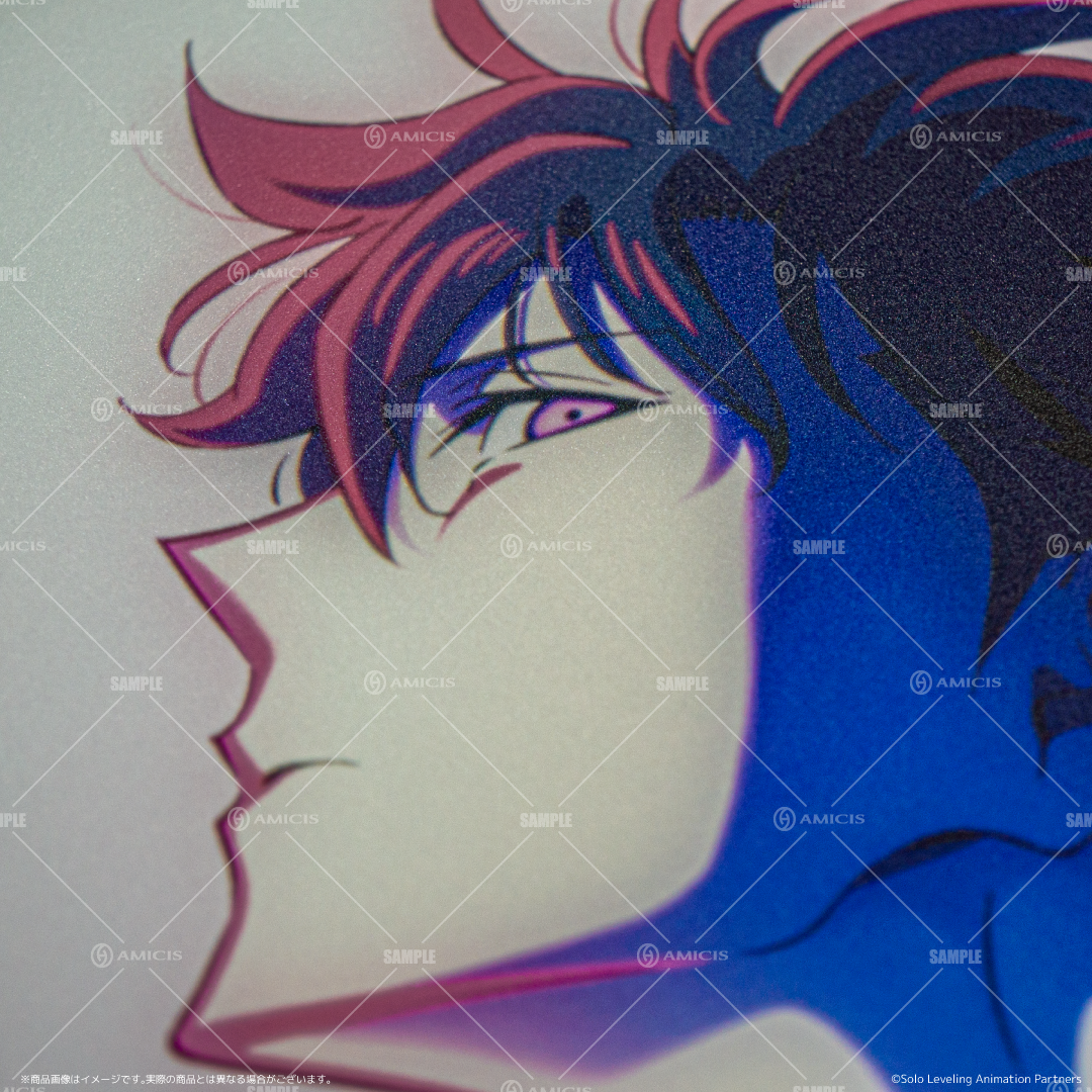 (Goods - Mouse Pad) Solo Leveling AMICIS Superglide 2 Glass Mouse Pad