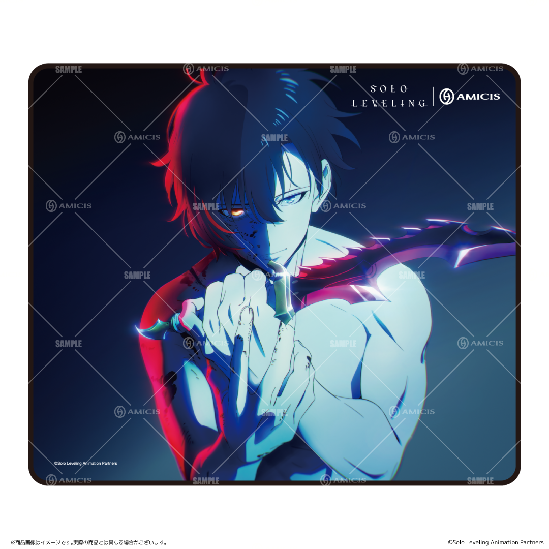 (Goods - Mouse Pad) Solo Leveling AMICIS Gaming Mouse Pad - JIN S1