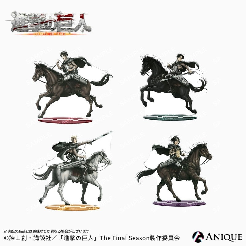 (Goods - Acrylic Stand) Attack on Titan Exclusive Art (Cavalry) Eren BIG Acrylic Stand