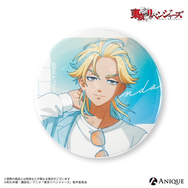 (1BOX=6)(Goods - Badge) Tokyo Revengers (Rooftop) Trading Button Badge (6 Types)