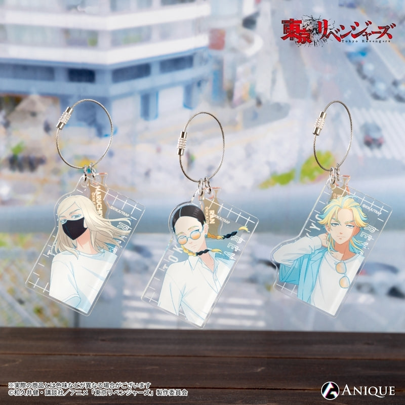 (1BOX=6)(Goods - Keychain) Tokyo Revengers (Rooftop) Trading Acrylic Keychain (6 Types)