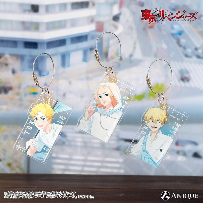 (1BOX=6)(Goods - Keychain) Tokyo Revengers (Rooftop) Trading Acrylic Keychain (6 Types)