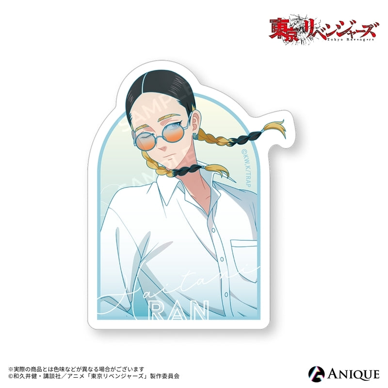 (Goods - Sticker) Tokyo Revengers (Rooftop) Ran Haitani Die-cut Sticker