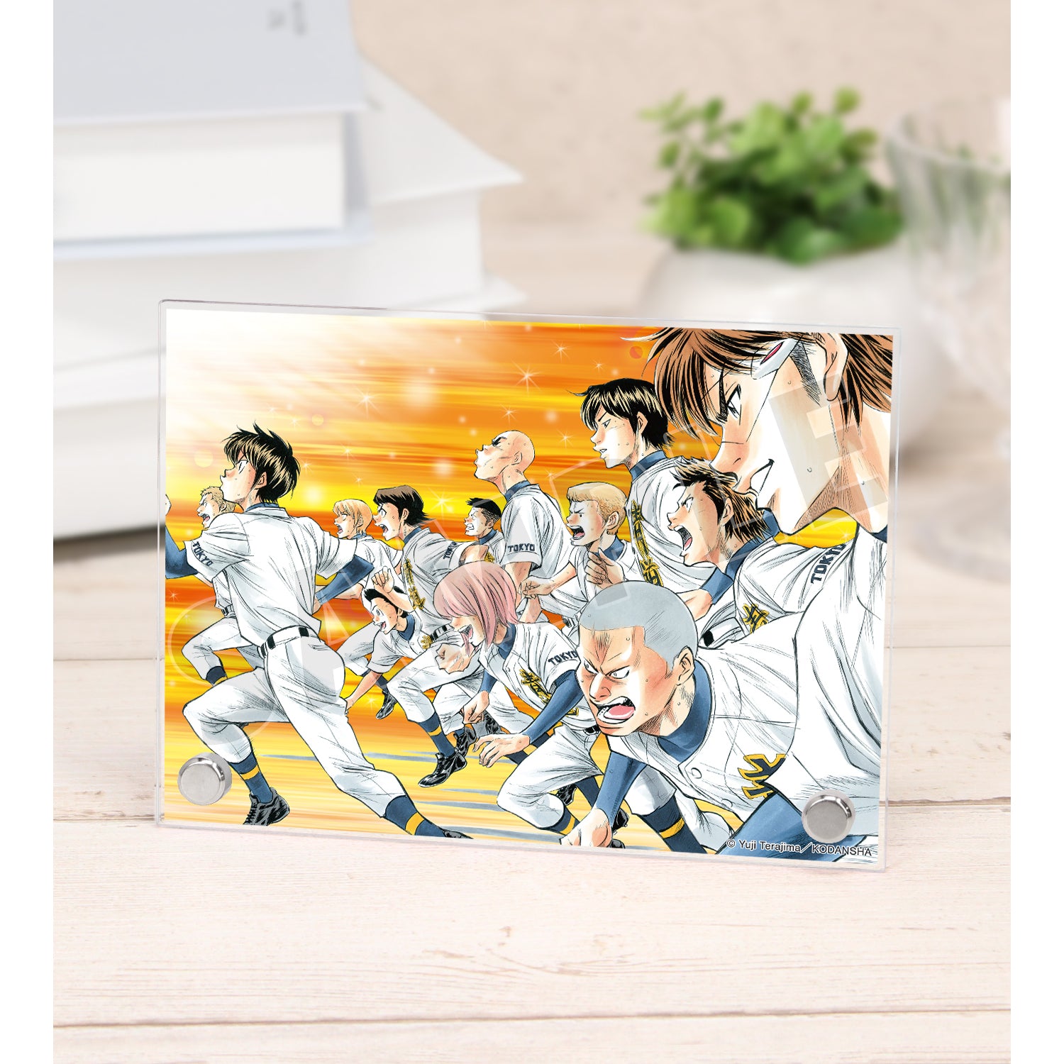 (Goods - Ornament) Ace of Diamond actⅡ Ch. 221 Color Art A6 Acrylic Panel