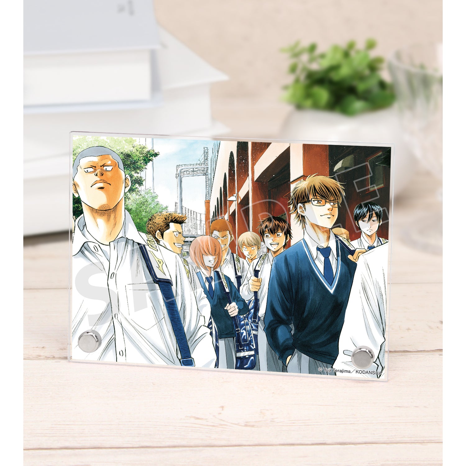 (Goods - Ornament) Ace of Diamond actⅡ Ch. 359 Color Art A6 Acrylic Panel