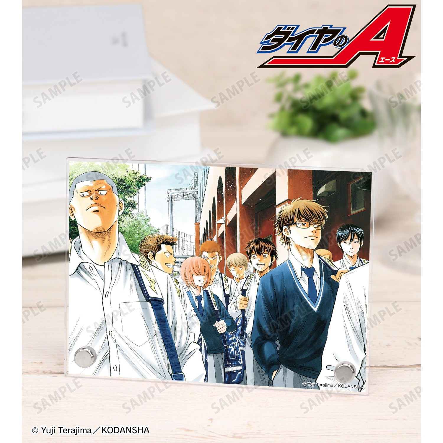 (Goods - Ornament) Ace of Diamond actⅡ Ch. 359 Color Art A6 Acrylic Panel