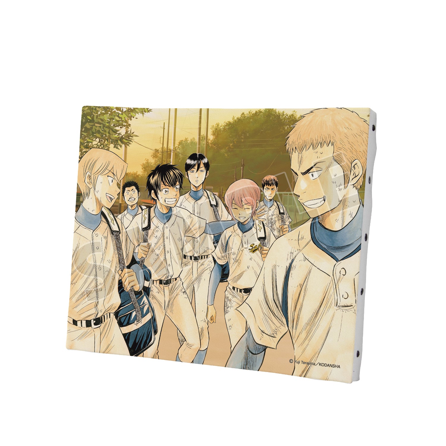 (Goods - Board) Ace of Diamond actⅡ Seido High 2nd Years Ensemble Canvas Board
