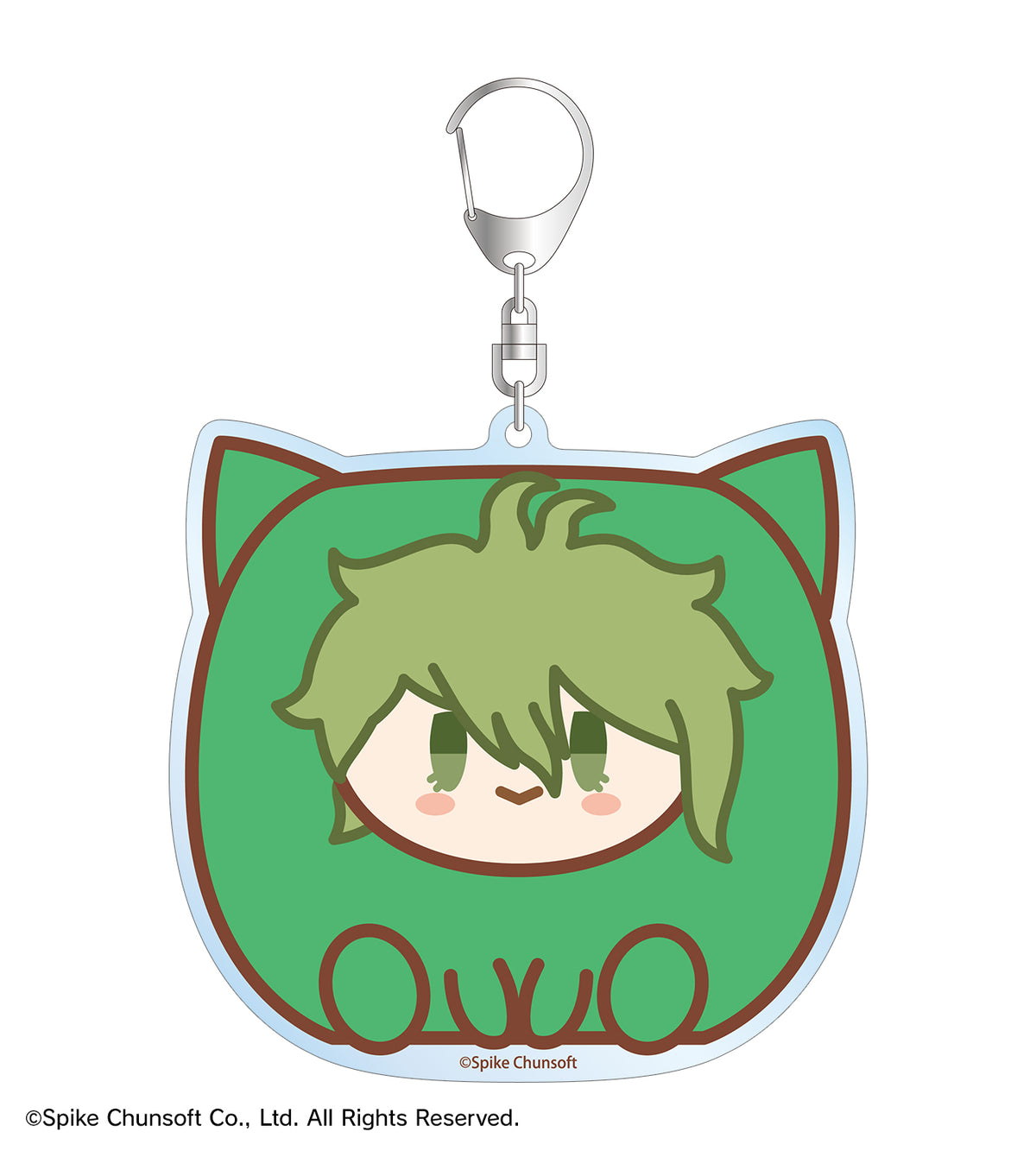 (Goods - Key Chain) Danganronpa Series Rantaro Amami Kemocube BIG Acrylic Key Chain