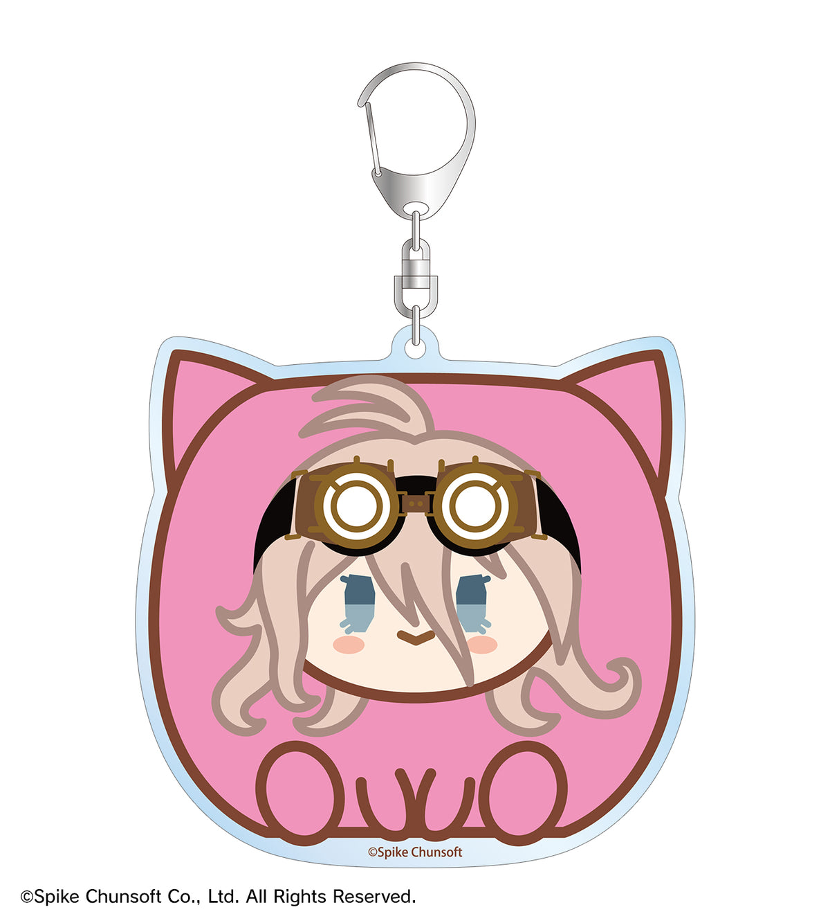 (Goods - Key Chain) Danganronpa Series Miu Iruma Kemocube BIG Acrylic Key Chain