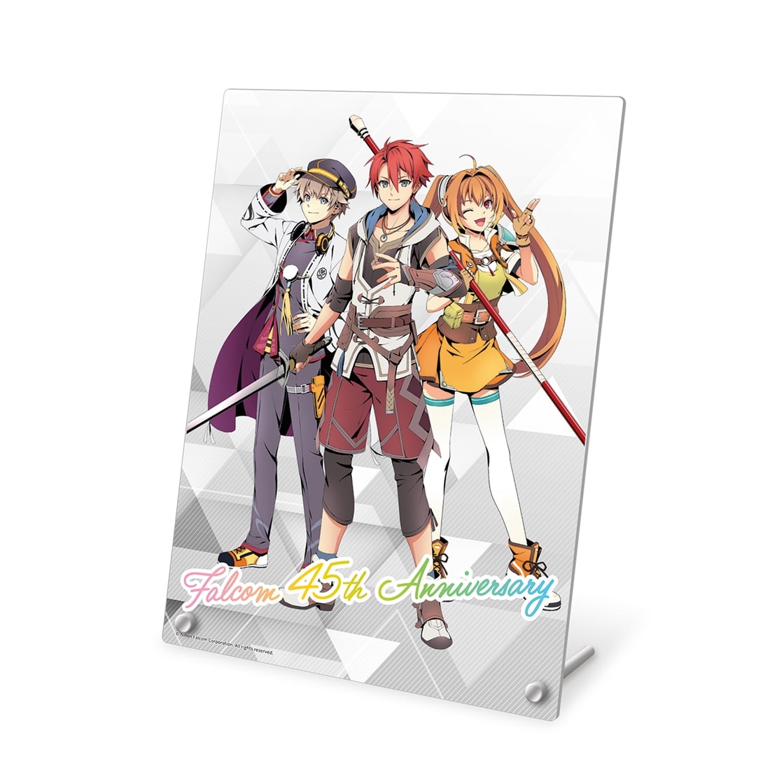 (Goods - Ornament) Nihon Falcom 45th Anniversary Special Interior Plate
