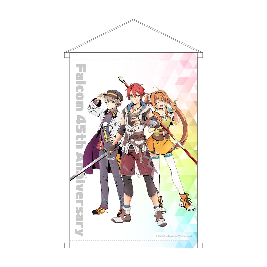 (Goods - Tapestry) Nihon Falcom 45th Anniversary B2-sized Tapestry