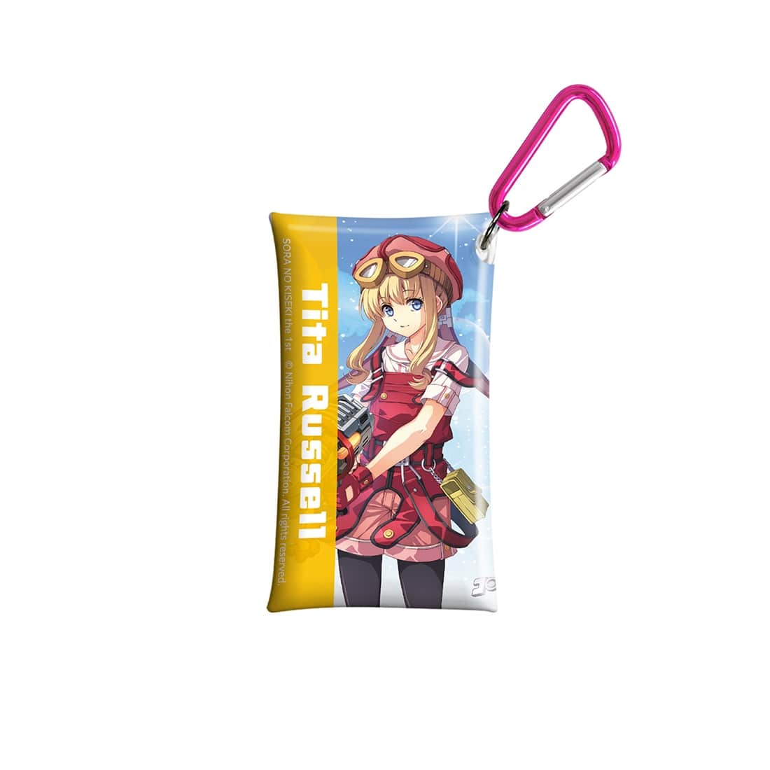 (Goods - Case) Trails in the Sky 1st Chapter & Nihon Falcom 45th Anniversary Clear Multi-Purpose Case - Tita