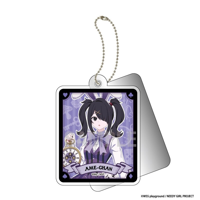 (Goods - Mirror) NEEDY GIRL OVERDOSE Acrylic Sliding Mirror Ame-chan White Rabbit ver