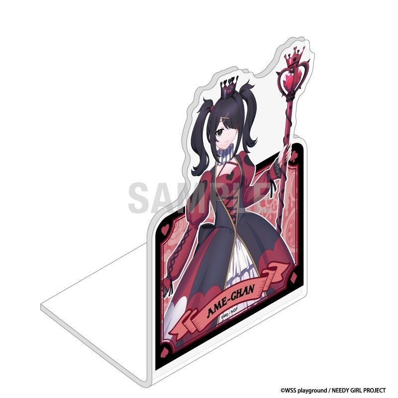 (Goods - Other) NEEDY GIRL OVERDOSE Acrylic Bookend Ame-chan Queen of Hearts ver