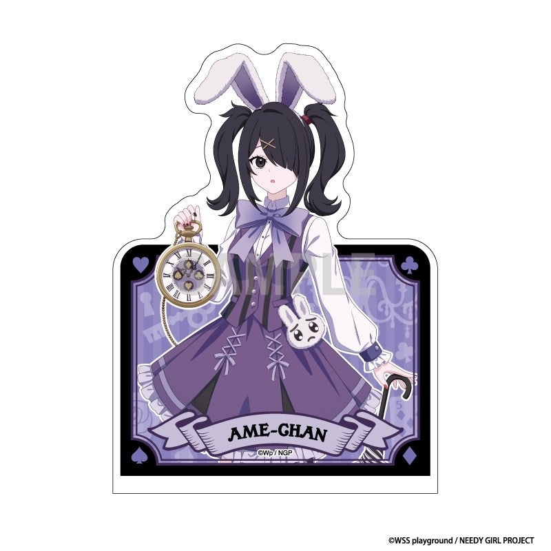 (Goods - Other) NEEDY GIRL OVERDOSE Acrylic Bookend Ame-chan White Rabbit ver