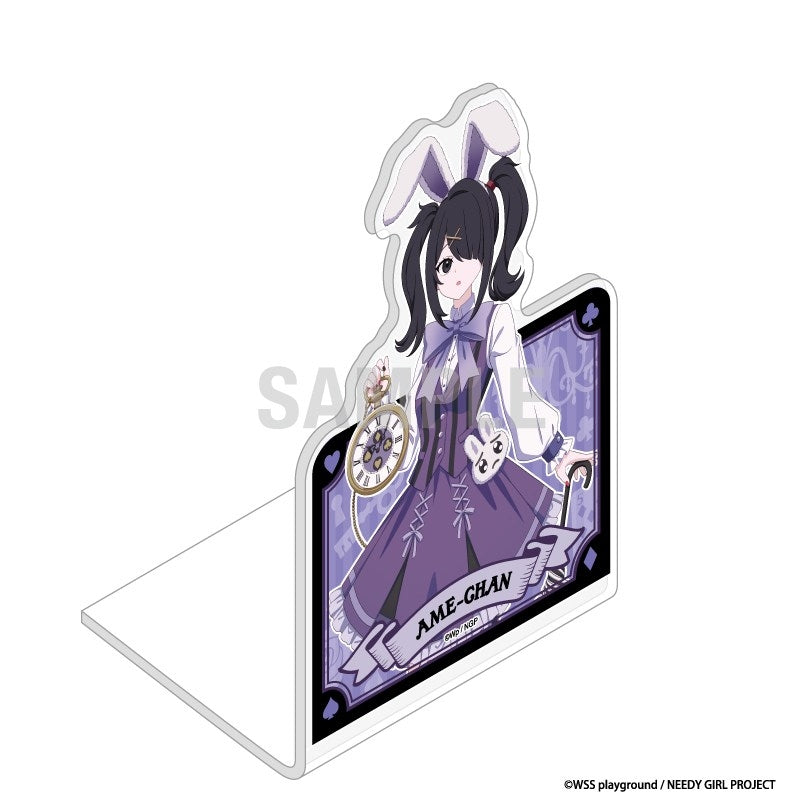 (Goods - Other) NEEDY GIRL OVERDOSE Acrylic Bookend Ame-chan White Rabbit ver