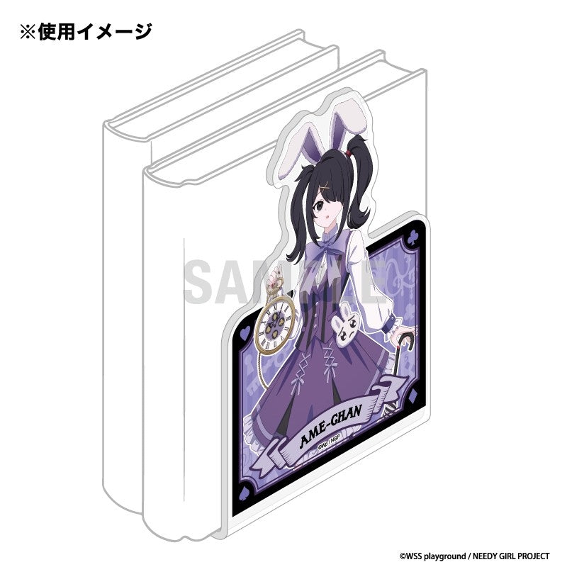(Goods - Other) NEEDY GIRL OVERDOSE Acrylic Bookend Ame-chan White Rabbit ver
