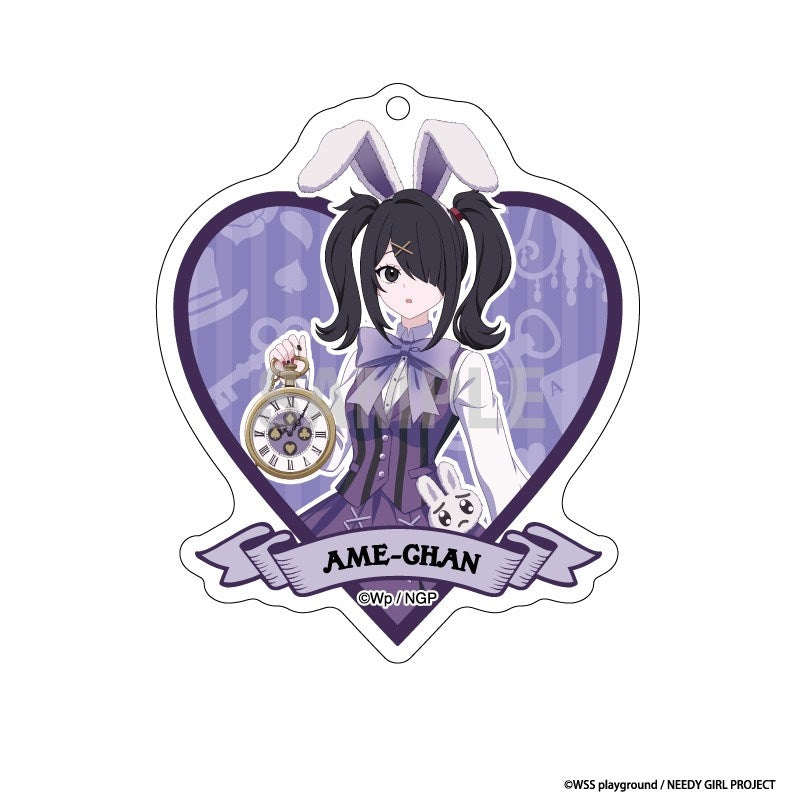 (1BOX=8)(Goods - Keychain) NEEDY GIRL OVERDOSE Acrylic KeychainCollection Alice Motif ver