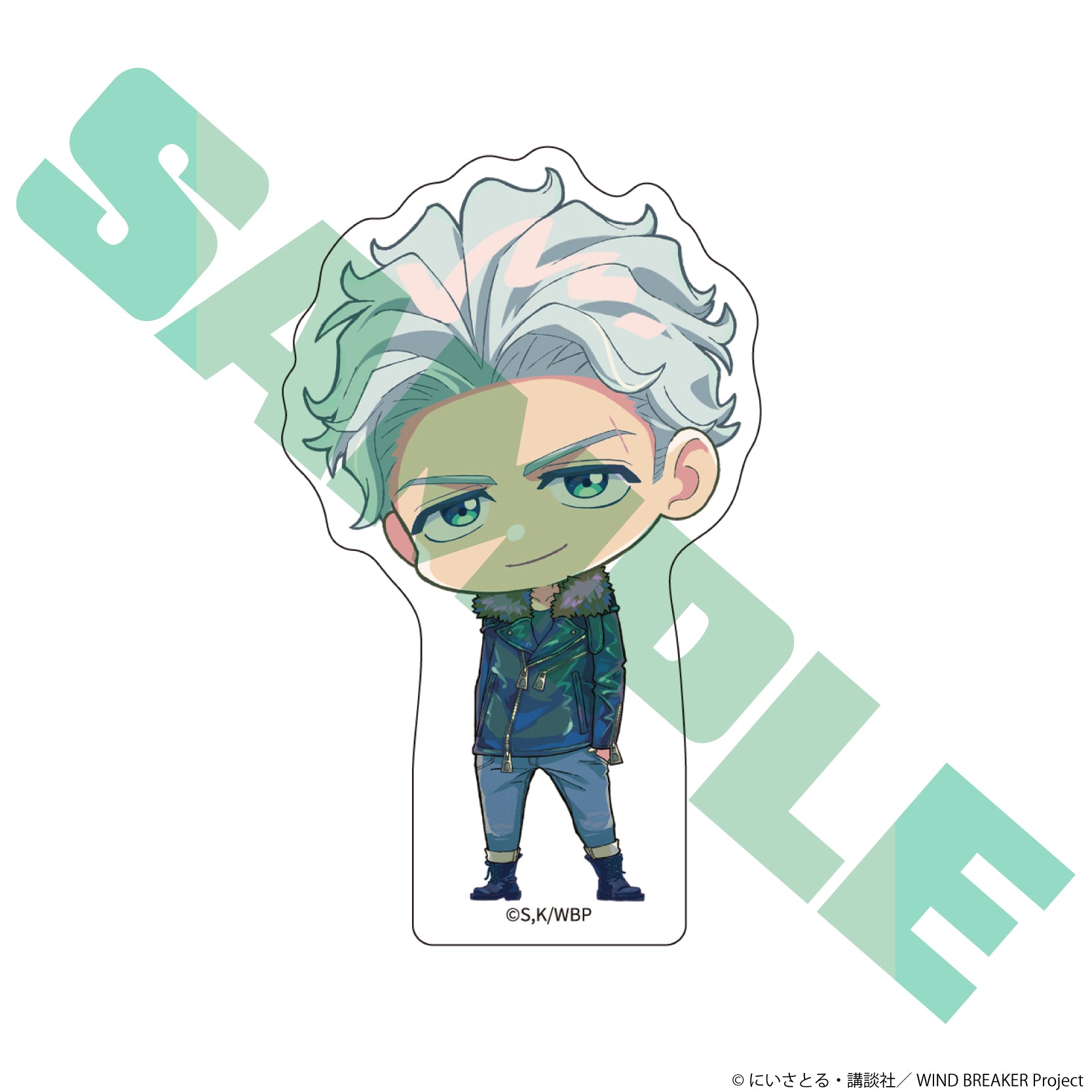 (Goods - Acrylic Stand) TV Anime - WIND BREAKER Acrylic Block Hajime Umemiya