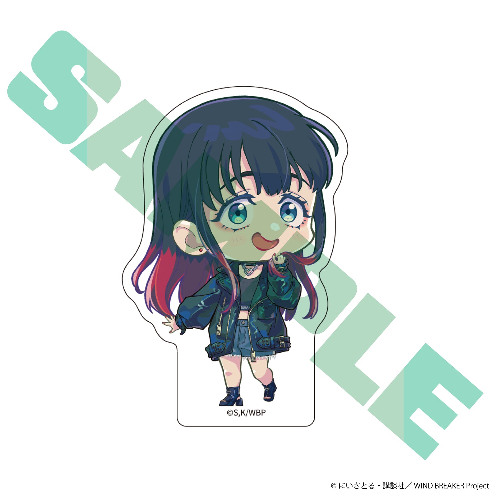 (Goods - Acrylic Stand) TV Anime - WIND BREAKER Acrylic Block Tasuku Tsubakino