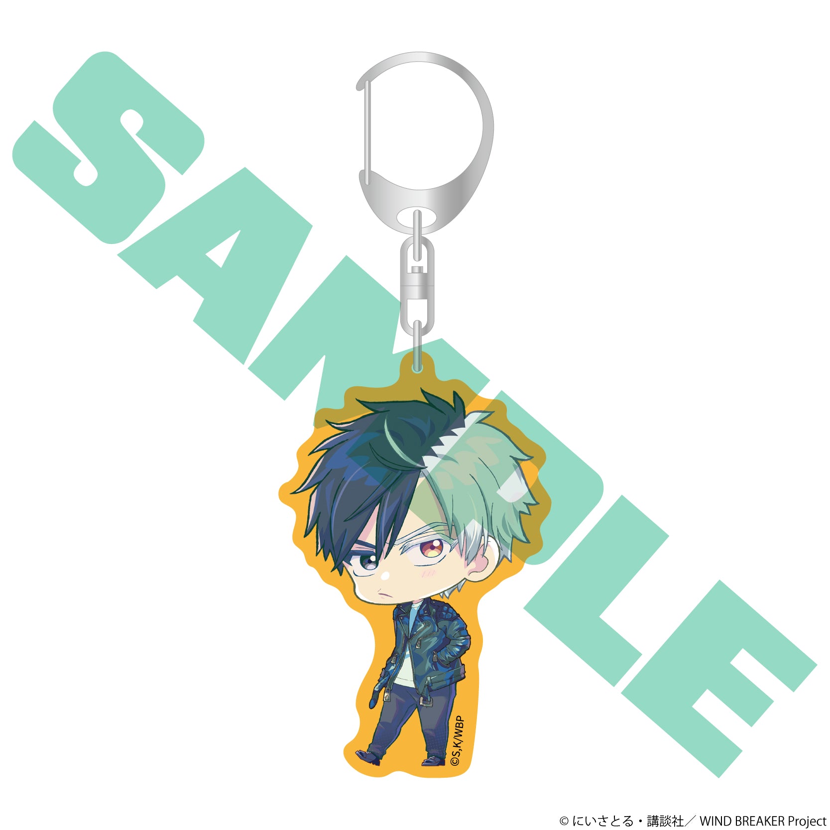 (Goods - Keychain) TV Anime - WIND BREAKER Color Acrylic Keychain Haruka Sakura