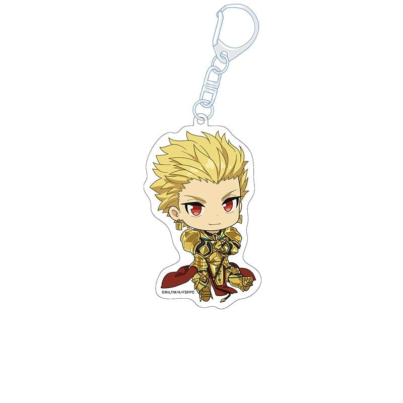 (Goods - Keychain) Fate/strange Fake Petanko Acrylic Keychain Archer