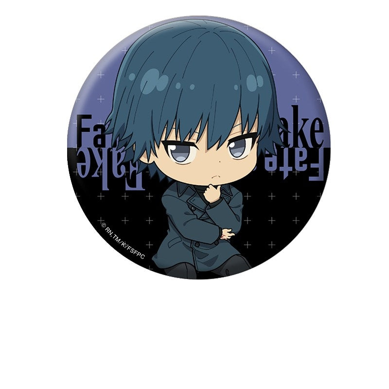 (Goods - Badge) Fate/strange Fake Petanko Button Badge Faldeus Dioland