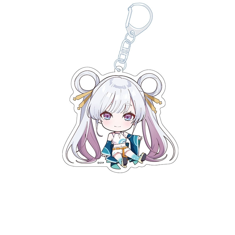 (Goods - Keychain) Cosmic Princess Kaguya! Petanko Acrylic Keychain Yachiyo Runami/Battle Costume