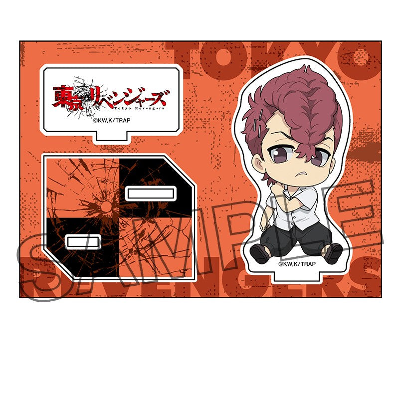 (Goods - Stand Pop) TV Anime Tokyo Revengers Petanko Acrylic Figure vol. 1 Atsushi Sendo