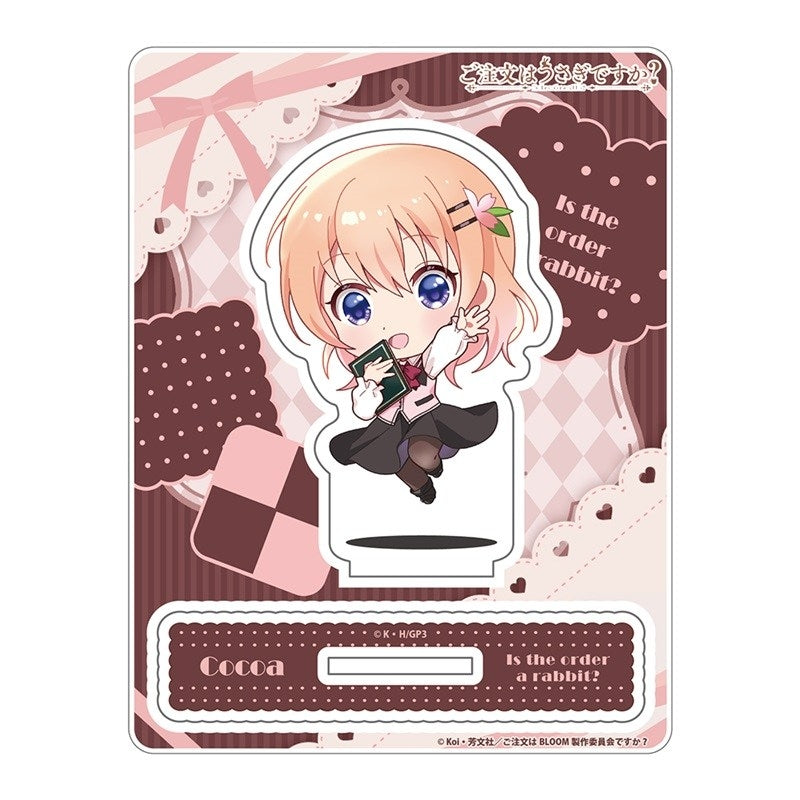 (Goods - Stand Pop) Is the Order a Rabbit? - Cocoa JumpColle Acrylic Stand