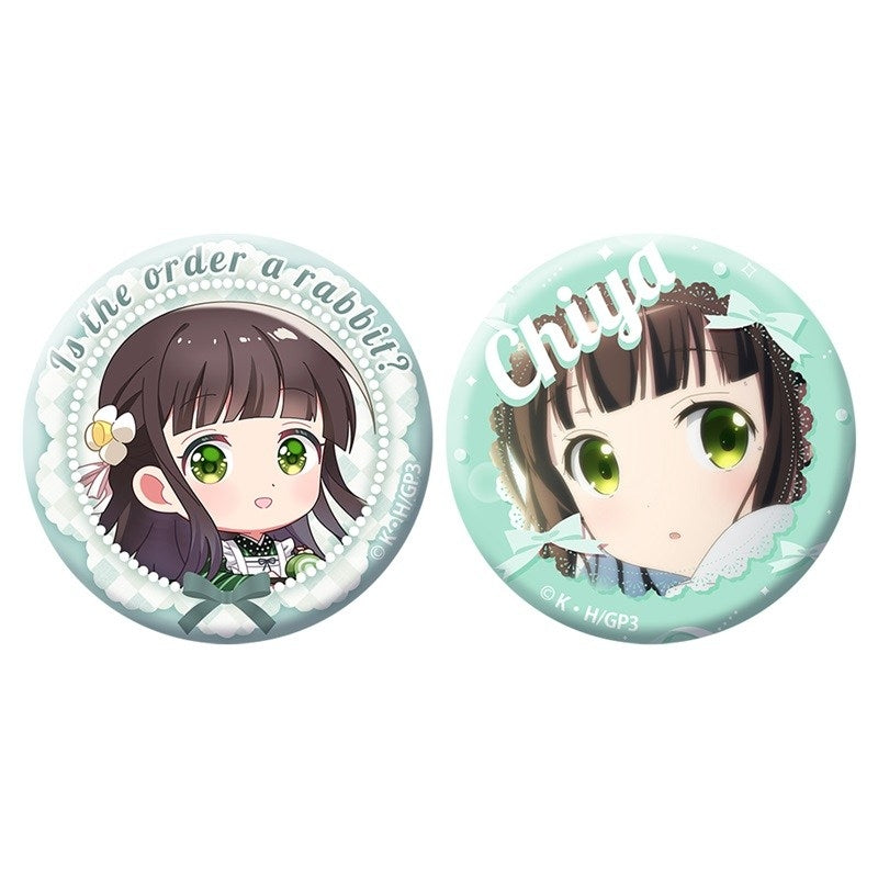 (Goods - Badge) Is the Order a Rabbit? - Chiya Button Badge Set