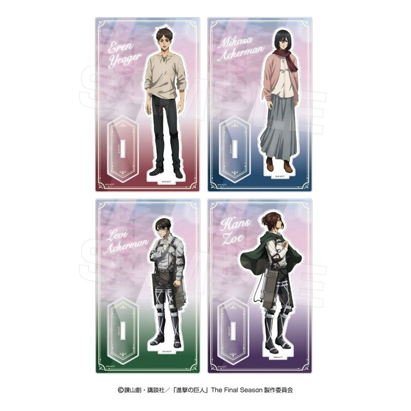 (Goods - Acrylic Stand) Attack on Titan Acrylic Stand (EMOTIONAL WIND) Hange