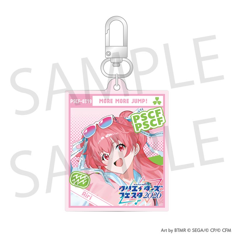 (Goods - Keychain) Hatsune Miku: Colorful Stage! Creators Festa 2026 Acrylic Keychain Airi Momoi
