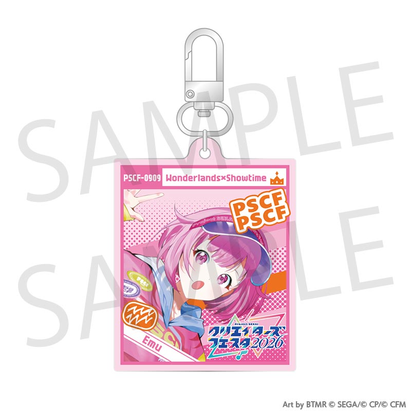 (Goods - Keychain) Hatsune Miku: Colorful Stage! Creators Festa 2026 Acrylic Keychain Emu Otori