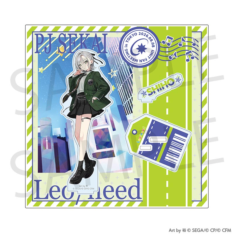 (Goods - Acrylic Stand) Hatsune Miku: Colorful Stage! Project SEKAI Unit Fan Meeting Acrylic Stand Shiho Hinomori