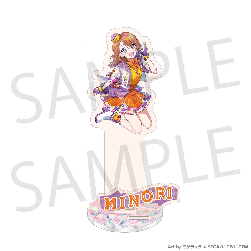 (Goods - Acrylic Stand) Hatsune Miku: Colorful Stage! CONNECT LIVE GO Hoppin' Parade Acrylic Stand Hanasato Minori