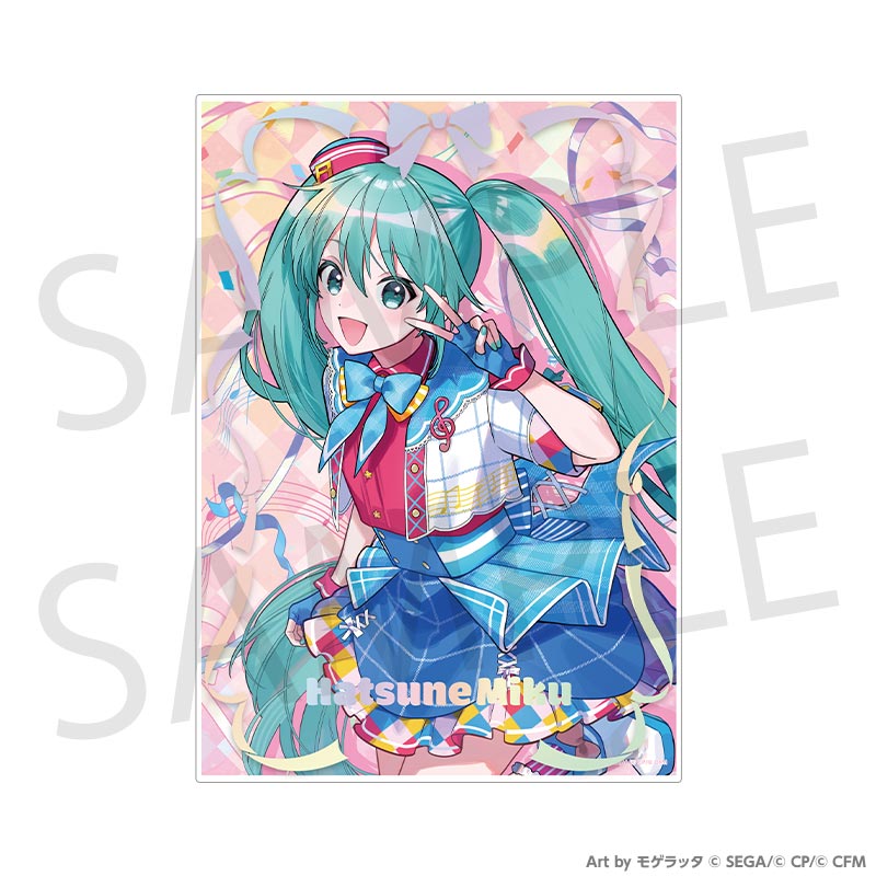 (Goods - Board) Hatsune Miku: Colorful Stage! CONNECT LIVE GO Hoppin' Parade Visual Art w/Clear Case Hatsune Miku