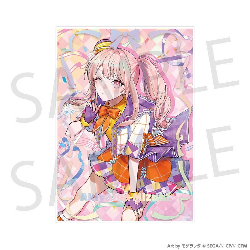 (Goods - Board) Hatsune Miku: Colorful Stage! CONNECT LIVE GO Hoppin' Parade Visual Art w/Clear Case Mizuki Akiyama
