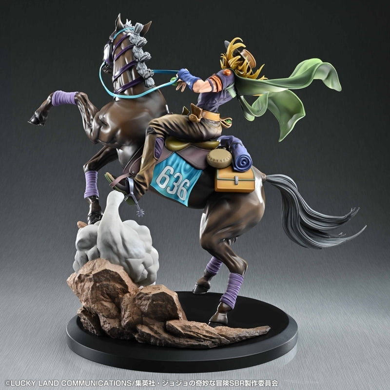 (Figure) Anime "Steel Ball Run JoJo's Bizarre Adventure" Chozo Art Collection Gyro Zeppeli & Valkyrie