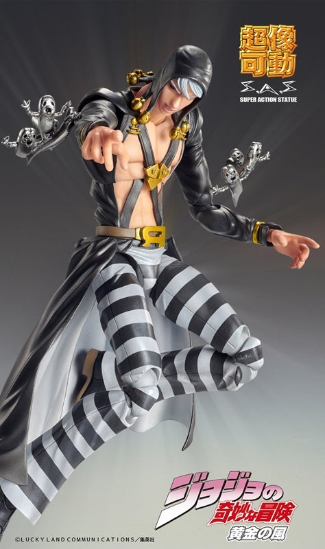 (Action Figure) JoJo's Bizarre Adventure Part.V Super Action Statue Risotto Nero (Re-release)
