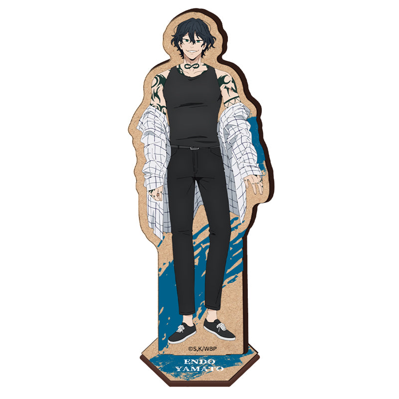 (Goods - Acrylic Stand) TV Anime - WIND BREAKER Season 2 Wooden Chara Stand Yamato Endo
